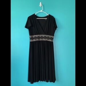 R & M Richards dress 14 wedding formal beaded